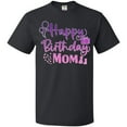 thumbnail image 3 of Inktastic Purple Happy Birthday Mom T-Shirt, 3 of 5