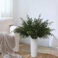 thumbnail image 5 of 8 Pcs Christmas Norfolk Pine Branches, 36 Inch Real Touch Artificial Norfolk Pine Branch Faux Cedar Pine Stem Fake Greenery Picks for Vase DIY Garland Wreath Home Garden Decoration, 5 of 5