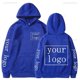 thumbnail image 4 of 2024 Estudiante Casual Texto impreso personalizado Sudadera con capucha DIY Logotipo personalizado Sudadera con capucha personalizada Sudadera con logotipo de texto, 4 of 5