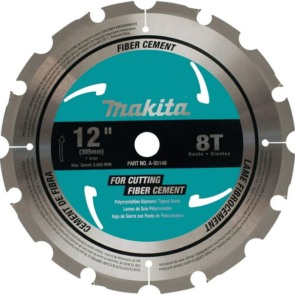 Makita A-95146 12-Inch PCD Tipped Miter Saw Blade with Fiber Cement