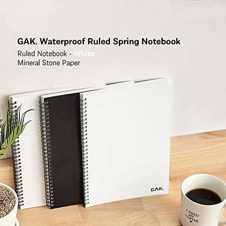 Noteism: M'sian stone paper notebook that's waterproof & won't