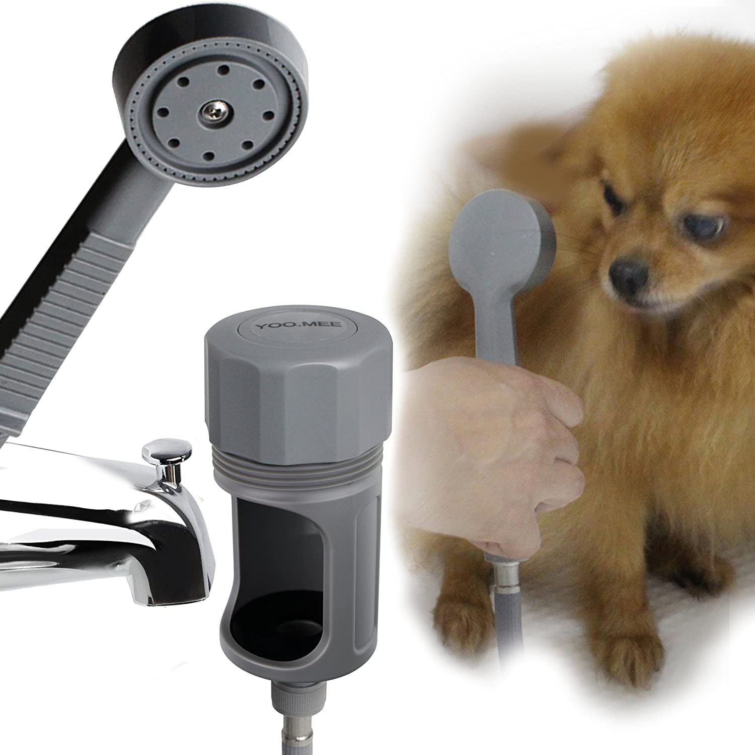 Pets Shower Attachment Quick Connect, Bathtub Faucet Sprayer Attachment