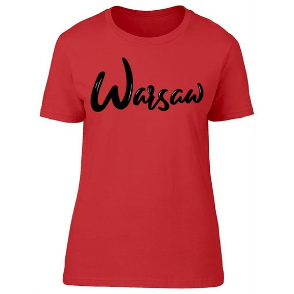Warsaw T-Shirt Women -Image by Shutterstock, Female Large
