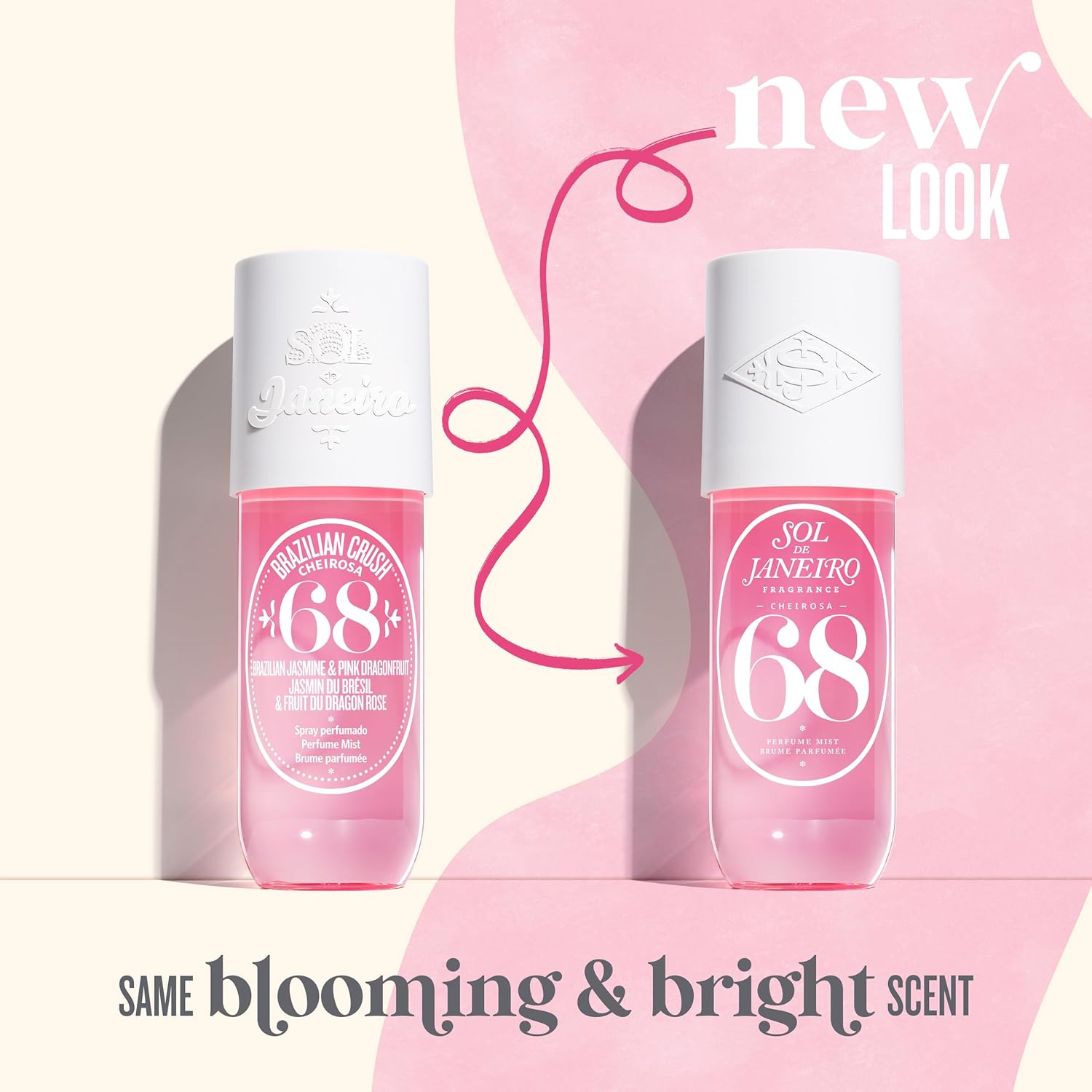 SOL_DE_JANEIRO Cheirosa '68 Hair & Body Fragrance Mist Full Size and Travel Size Set