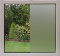 White Frost Privacy window film Made in usa  48 inch x 30 ft  Intersolar 