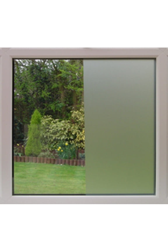 White Frosted Window Film - 24"x 3'
