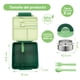 thumbnail image 2 of Lonchera para niño tipo omiebox incluye tarro y cubiertos, bento box c 4 compartimentos modulables de gran capacidad, lunch box con sellado hermético anti-fugas, caja de almuerzo BPA Free, 2 of 9