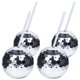 thumbnail image 1 of 4PCS Disco Ball Cups Cocktail Glasses Bar Tools Party Glasses Flashlight Straw Wine Goblets Drink Cu, 1 of 5
