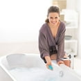 thumbnail image 2 of EeaseMX Almohada de bañera de PU a prueba de agua 1pc para el hogar accesorio de baño útil para el hogar (blanco), 2 of 8