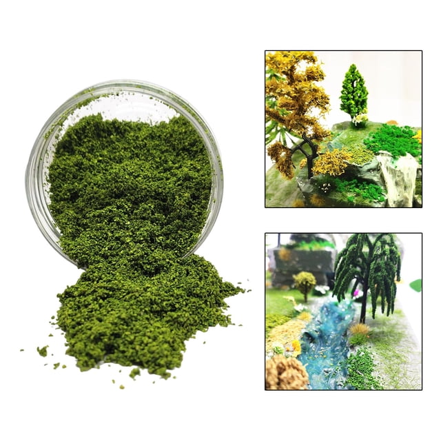 Adornos de Escombros de Césped Artificial Yotijar Multiusos 185ml para Micro Paisaje