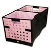 Case Logic Large Trunk Organizer in Black and Pink