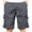 Gray, variant on Big and Tall Shorts for Men Casual Cargo Carpenter CottShorts Straight Leg Zipper Pockets,sizes L-5XL