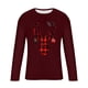 thumbnail image 4 of Seeotter Men‘s Christmas Crewneck 3D Printed Xmas Pullover Jumpers, 4 of 5