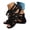 Black, variant on Flat Sandals for Women Roman Gladiator Hollow out Open Toe Back Zipper Dressy Casual Summer Shoes