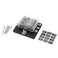 thumbnail image 2 of 6 Way Blade Box Holder Standard Blade Blocks with LED Indicator 10Pcs Fuses 10Pcs Terminals for Car Boat Marine Caravan 12V 24V, 2 of 5