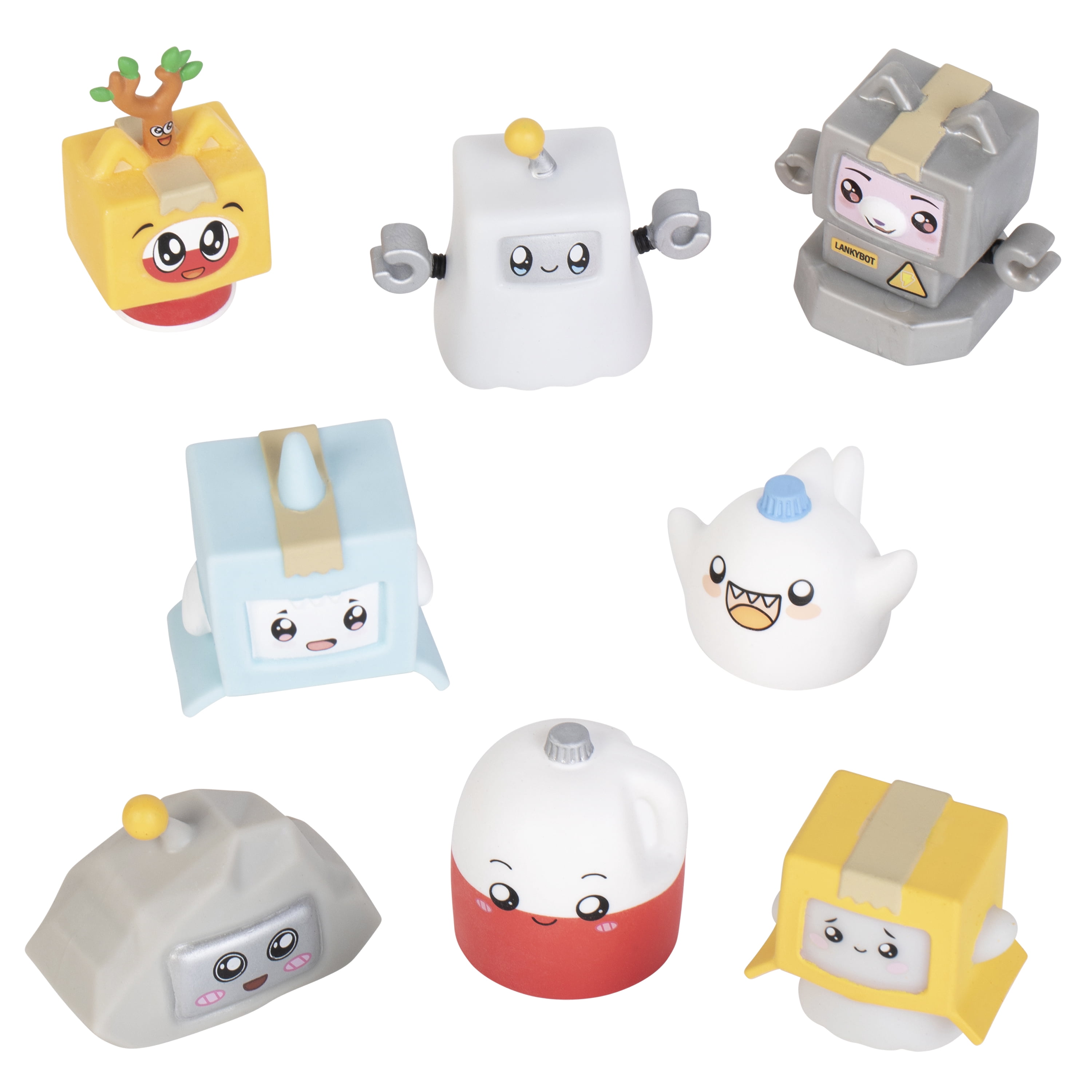 LankyBox Mini Mystery Figures – Series 7, Collectible Mini Figures, Squishy Figures, Officially Licensed LankyBox Merch