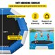 thumbnail image 3 of Trampolín de Agua VEVOR Inflable PVC Azul y Blanco Capacidad 400 kg, 3 of 9
