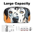 thumbnail image 3 of Spotted Dog Charger Organizer, Hard Drive Cases, Cord Travel Organizer, Cell Phone Cord Organizer - Waterproof Oxford Cloth Digital Bag 5.9x9.44x3.14 in, 3 of 6
