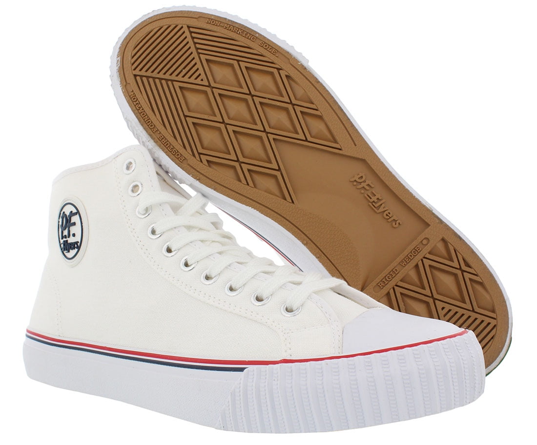 pf flyers black and white