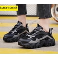 thumbnail image 6 of AUXDIQ Safety Trainers Men Women Steel Toe Cap Trainers Lightweight Work Shoes Comfy Industrial Sneakers Construction Work Boots, 6 of 6