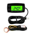 thumbnail image 1 of Runleader Digital Engine Temperature Gauge,Real-time RPM Display,Alert Temperature&RPM,Working Hours Tracking for Lawn Mower Generator Dirtbike Marine Compressor., 1 of 4