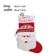 thumbnail image 2 of Yuarrent Medias de punto de Navidad, calcetines de muñeca 3D con bufanda, colgante de dibujos animados, decoración, bolsa de regalo, fiesta en casa, Kits de decoración para fiestas Papá Noel Yuarrent HA069959-01, 2 of 6