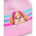thumbnail image 3 of Nickelodeon Girls' Paw Patrol Winter Hat - 2 Pack Paw Patrol Pom Pom Beanie (Toddler), 3 of 7