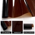 thumbnail image 4 of Uxcell 20in.By 78.7in Privacy Window Film Prevent UV Static Cling Heat Control Mirror Glass Films Brown 1pcs, 4 of 7