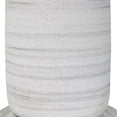 thumbnail image 3 of Uttermost Levadia Contemporary Fabric and Metal Table Lamp in Matte White/Gray, 3 of 5