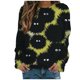 thumbnail image 1 of Sudadera para mujer Otoño Sudaderas Moda Impreso Camiseta suelta Blusa de manga larga Cuello redondo Tops casuales Odeerbi ODB-5, 1 of 5