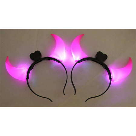 HORNED SMALL HEADBAND TWIN PACK