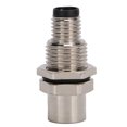 thumbnail image 1 of Adaptador de conector industrial de latón M8-I4, conector impermeable M8 IP67, adaptador de enchufe de 4 pines, 1 of 14