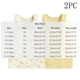 thumbnail image 3 of Nilvkv Cute Shirts for Girls, Girls Tank Tops, Kids 2 Pack Print Sleeveless Round Neck Mesh Top Casual Summer Multicolor 10-12 Years, 3 of 5