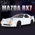 thumbnail image 2 of 1:24 Mazda RX7 Alloy Sports Car Model Diecasts Metal Toy Racing Vehicles Car Model Simulation Sound and Light Childrens Toy Gift, 2 of 6
