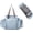 Blue, variant on Travoe Tote Bag, 3-in-1 Convertible Work & Travel Bag, Lightweight Water-Repellent Nylon, 16 Compartments