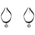 thumbnail image 4 of maskred Bold Statement With Eye-catching Choker Necklace Sturdy And Durable Unique silver 2Set, 4 of 6