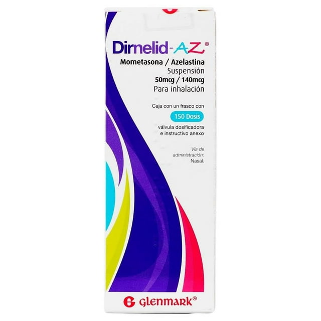 Dirnelid Az Mometasona 50 mcg, Azelastina 140 mcg para inhalación 150 dosis