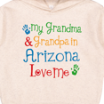 thumbnail image 3 of Inktastic Arizona Grandma Grandpa Love Me Toddler Hoodie, 3 of 4