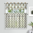 thumbnail image 2 of Funny Bigfoot Kitchen Curtains for Windows – Retro Forest Mountain Cabin Decor, Mythical Creature Window Drapes for Nature Lovers, Rustic Camping Themed Curtain Panels, 2 of 6