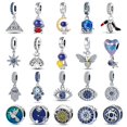 thumbnail image 2 of Compatible con Pandora 925, Pulsera Original de moda, abeja, astronauta, Torre Eiffel, abalorios de plata 925, joyería fina DIY de cumpleaños para mujeres, 2 of 4