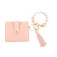 thumbnail image 2 of PALIFEUR Wallet Women, Wallet Keychain Wristlet for Women, Slim Credit Card Holder Wallet, Fashion Tassel Keychain Bangle Key Ring Purse for Women ( 18 Kinds of Prints Wallets), 2 of 6