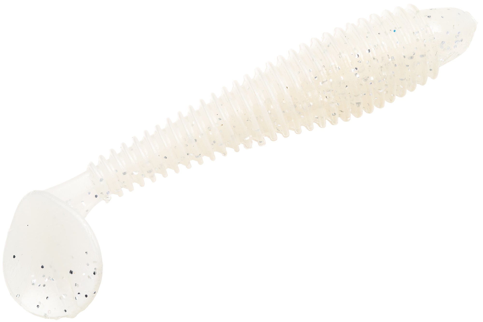Strike King Rage Swimmer 3 1/4" Pearl Flash Soft Bait Lure