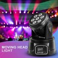 thumbnail image 4 of 4PC 7*12W Mini luz de discoteca DMX512 Control de sonido Luz de ambiente para fiesta de boda Luz de escenario con cabezal móvil de 540° Luz de escenario para espectáculos, 4 of 5