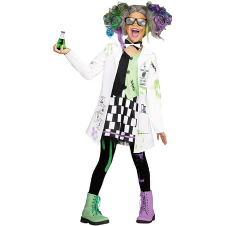 Mad Scientist Girl Child Halloween Costume