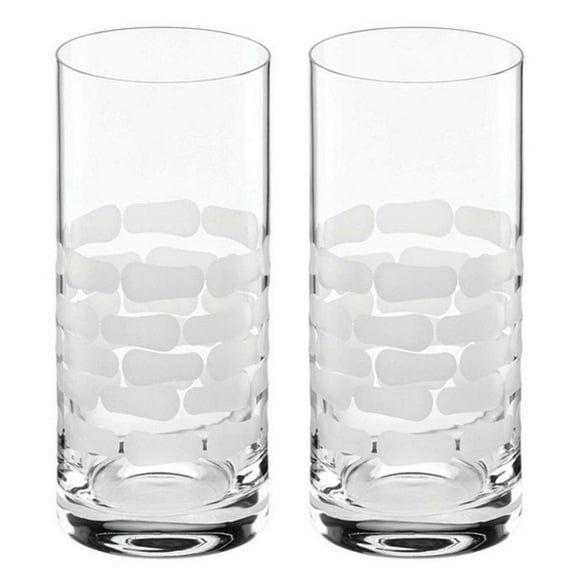 Michael Wainwright Truro Highball Glasses Set of 2, 6.3-Inch