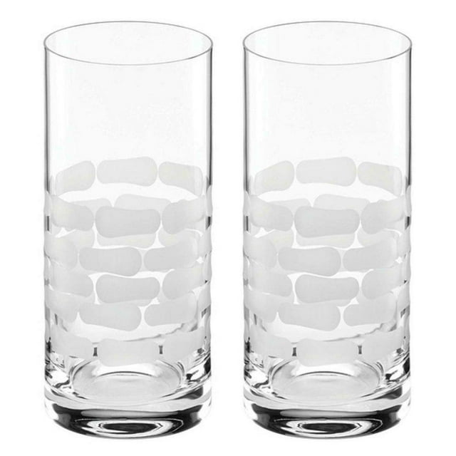 Michael Wainwright Truro Highball Glasses Set of 2, 6.3-Inch
