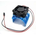 thumbnail image 1 of Disipador de calor meta con ventilador de refrigeración de 5 V para coche RC 1/10 con motor de tamaño 540, 550 y 3650, 1 of 8