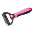 thumbnail image 3 of Pet Undercoat Rake Brush,Pet Undercoat Rake Double Dog Dematting Rake Comb Pet Undercoat Rake Best in Class, 3 of 14