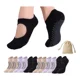 thumbnail image 1 of 6 Par Calcetines Yoga Antiderrapantes Pilates Danza Mujer, 1 of 8