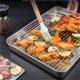 thumbnail image 4 of Heavy duty Stainless Steel Baking Tray with Cooling Rack Perfect for Oven Use, 4 of 11